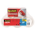 Scotch Packing Tape/Dispenser, Value Pack, 1-7/8"x164', 6/PK, CL 3850-6-DP3